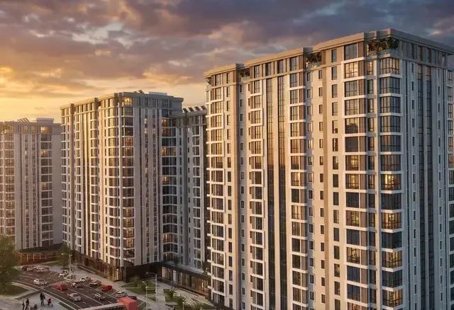 2-комн. квартира, 13 этаж, 83 м², Сино