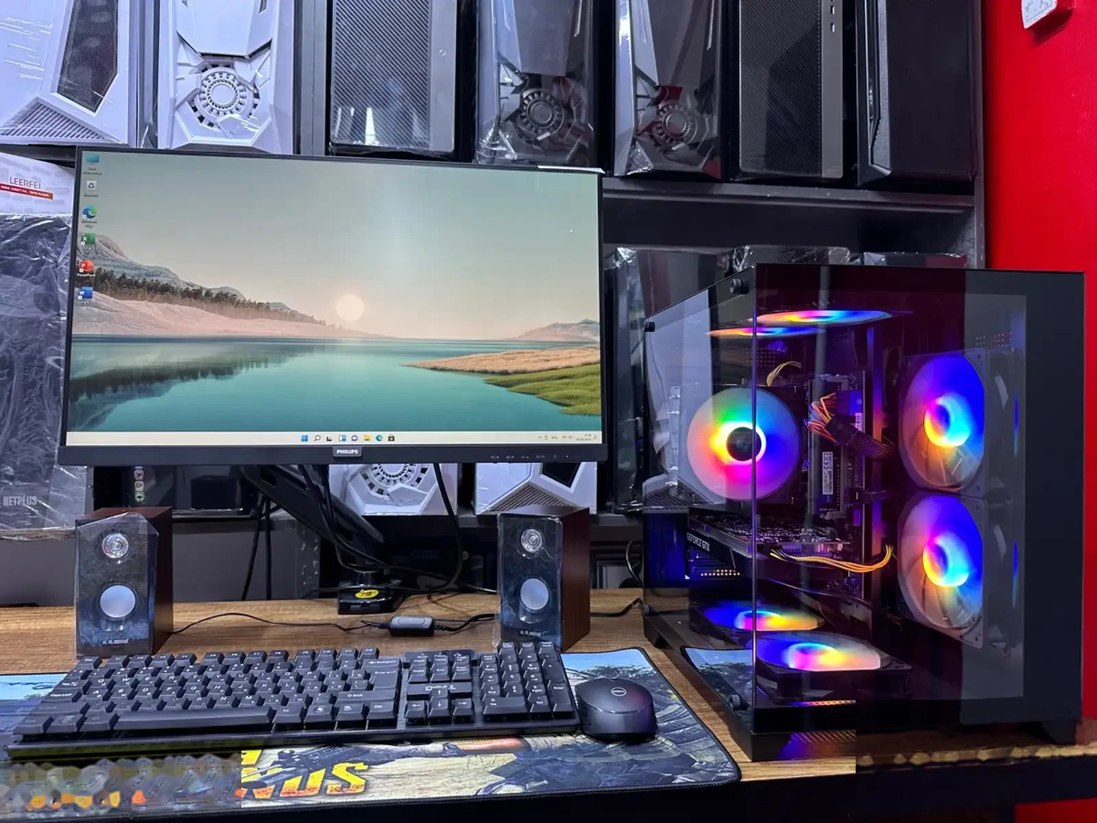 Персональный компьютер core i5 7500/RAM 16GB DDR 4/RX 580 8GB/NVMe M2 512GB