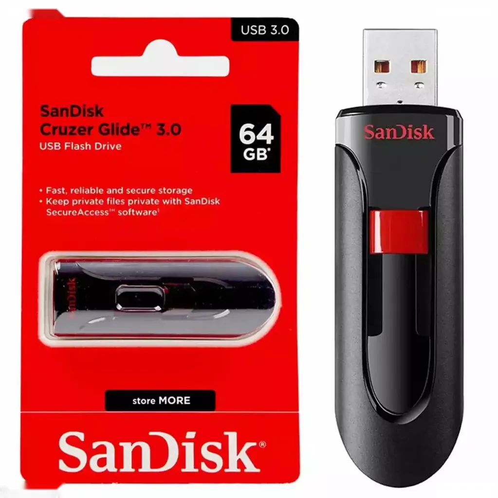 Флешка Sandisk Cruzer Glide 3.0 64GB