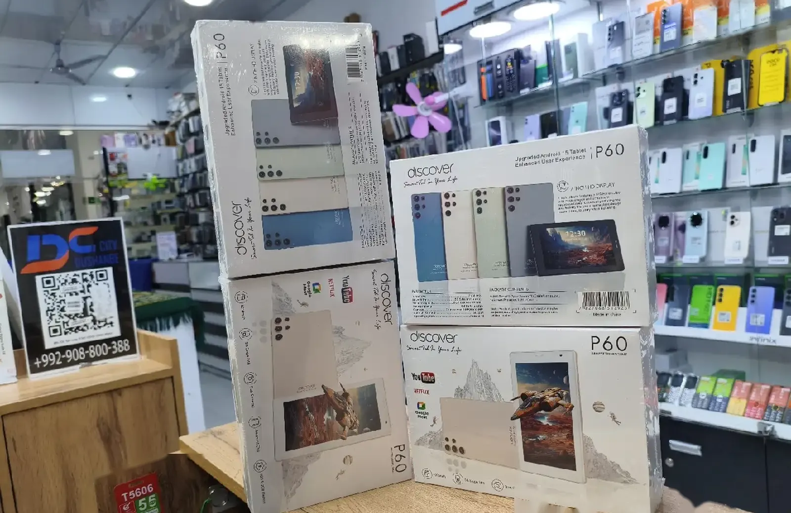 Планшет Discover P60 2sim 8/512gb 8000мач