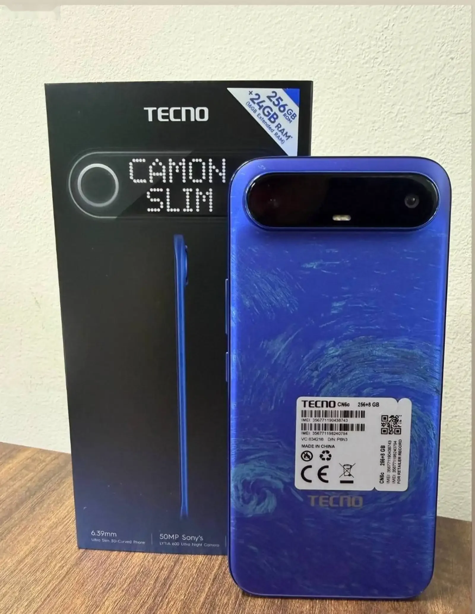 Tecno Camon Slim 8+8/256Gb green Global Version — фото 4