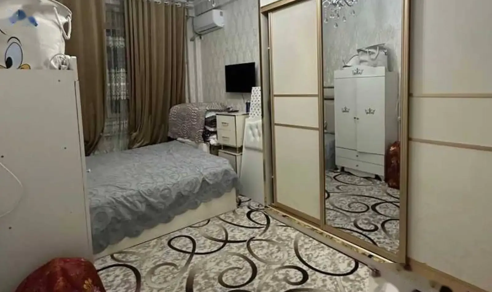 3-комн. квартира, 8 этаж, 77 м², Сомони