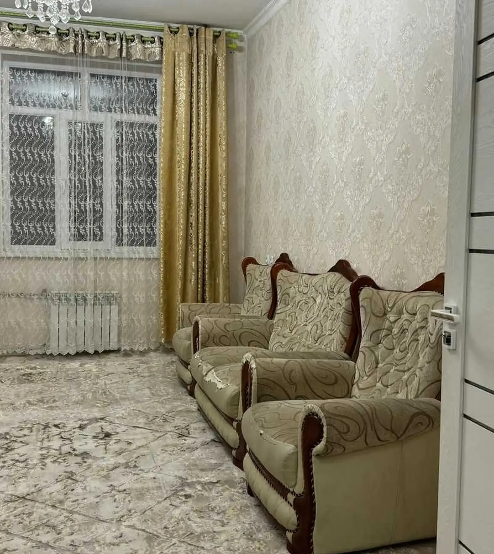 3-комн. квартира, 3 этаж, 100м², Зарафшон