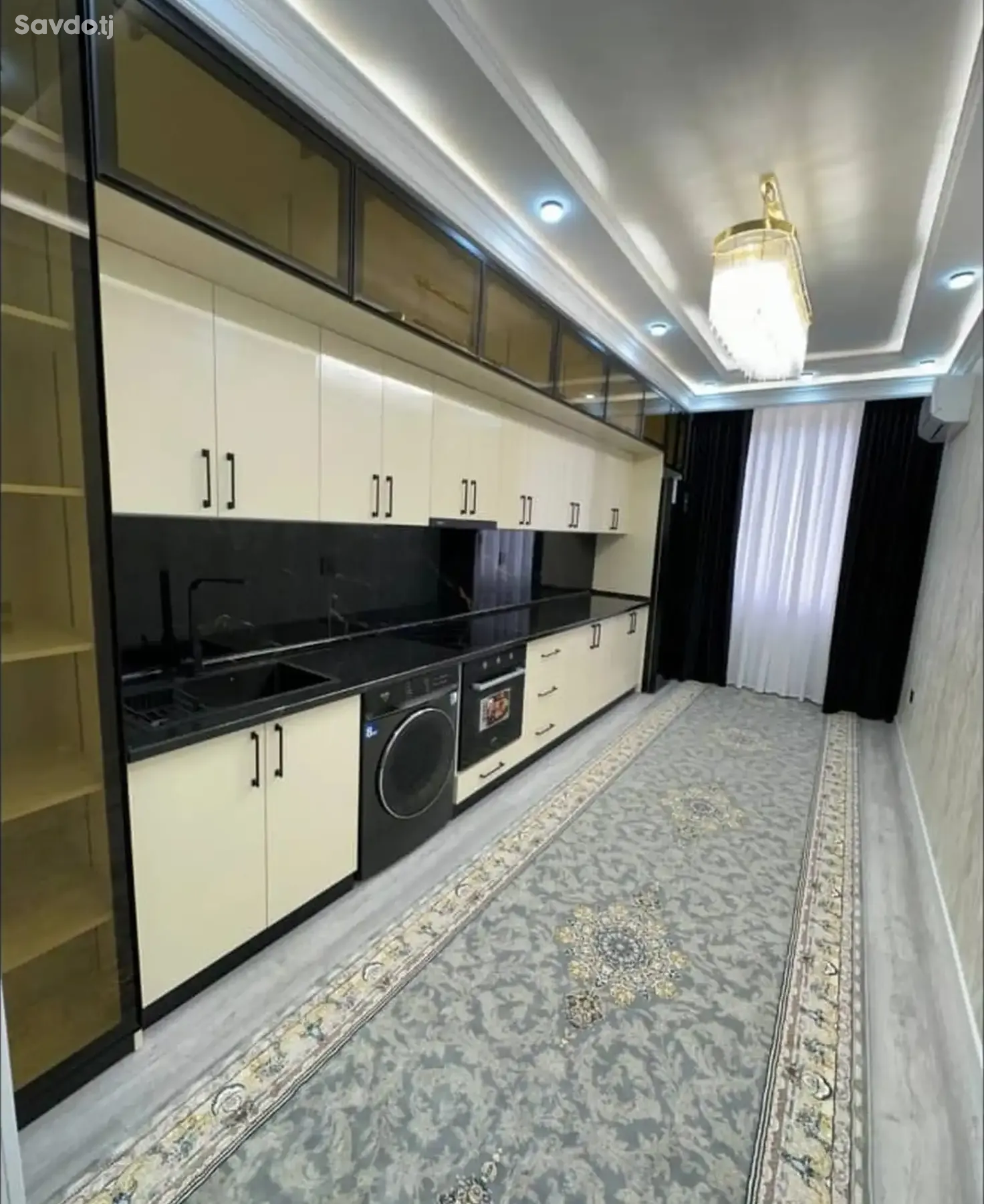 3-комн. квартира, 13 этаж, 105м², Сомони