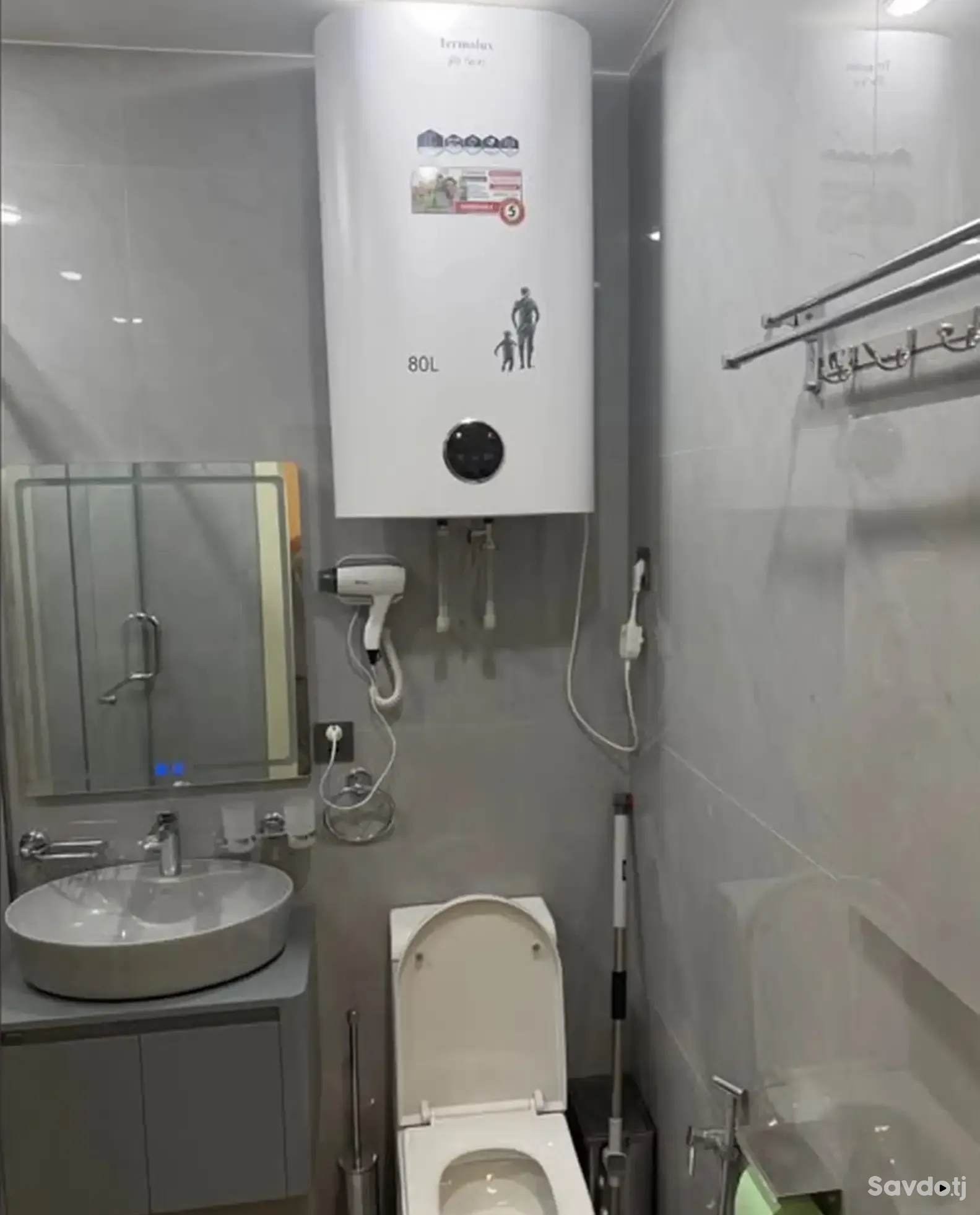 1-комн. квартира, 10 этаж, 58 м², Сомони