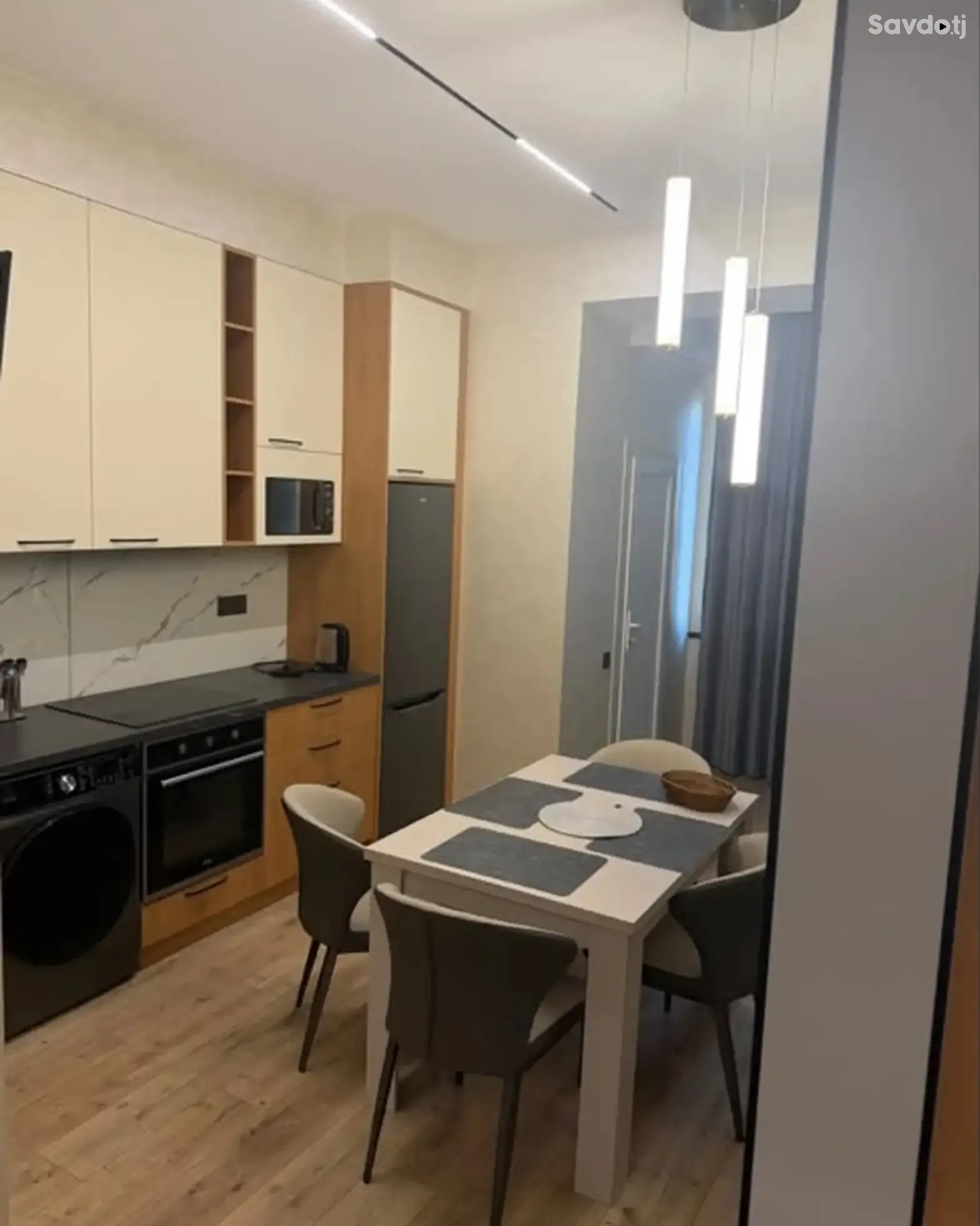 1-комн. квартира, 10 этаж, 58 м², Сомони