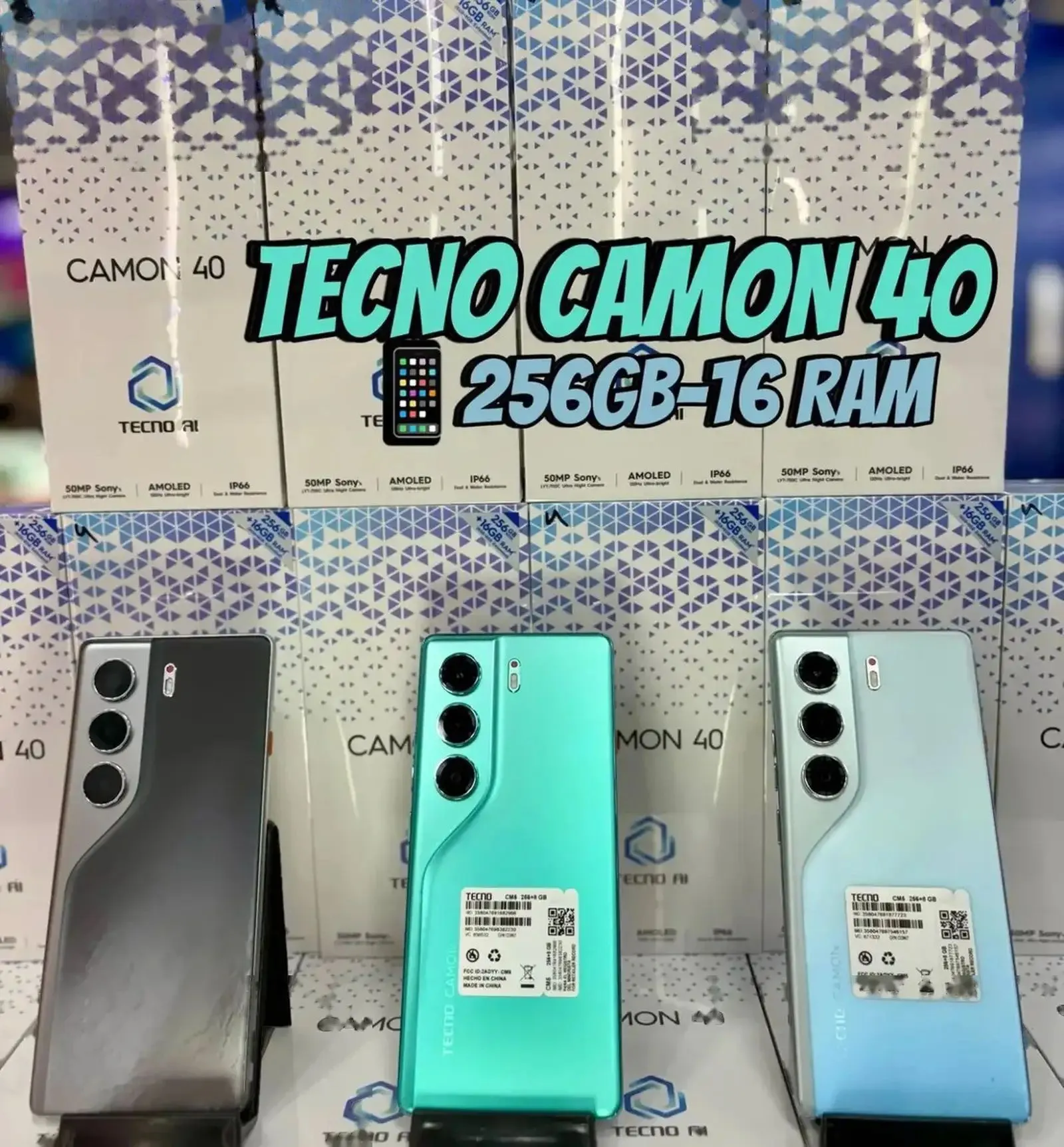 Tecno Camon 128 gb