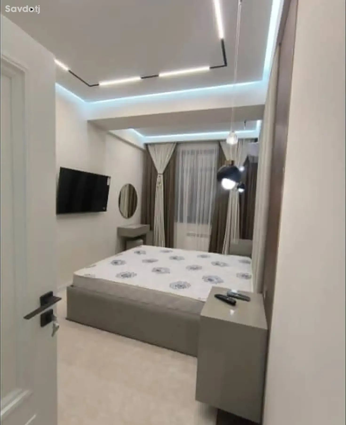 2-комн. квартира, 16 этаж, 75м², Сомони
