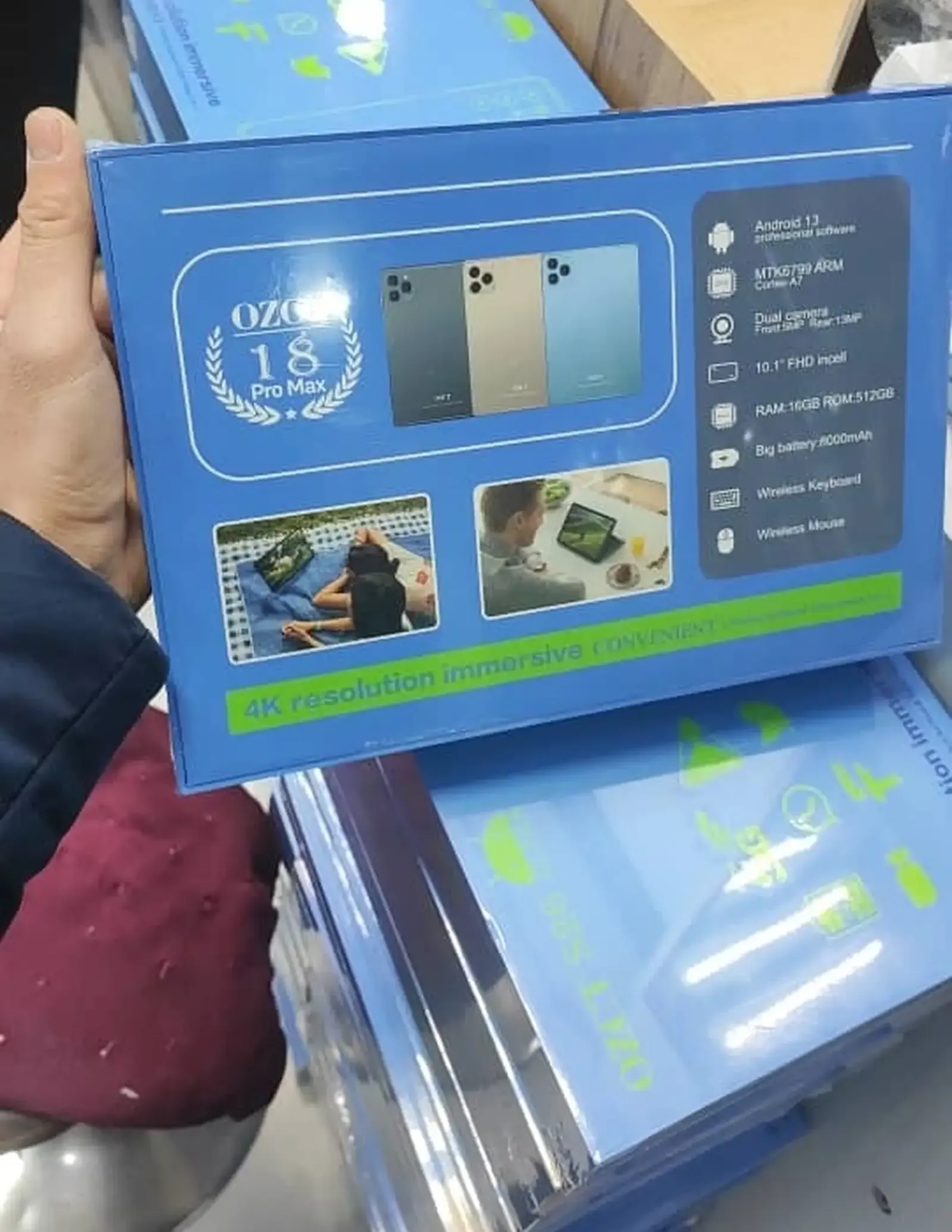 Планшет OZCT 18 Pro max 2sim 16/512gb 8000 battery