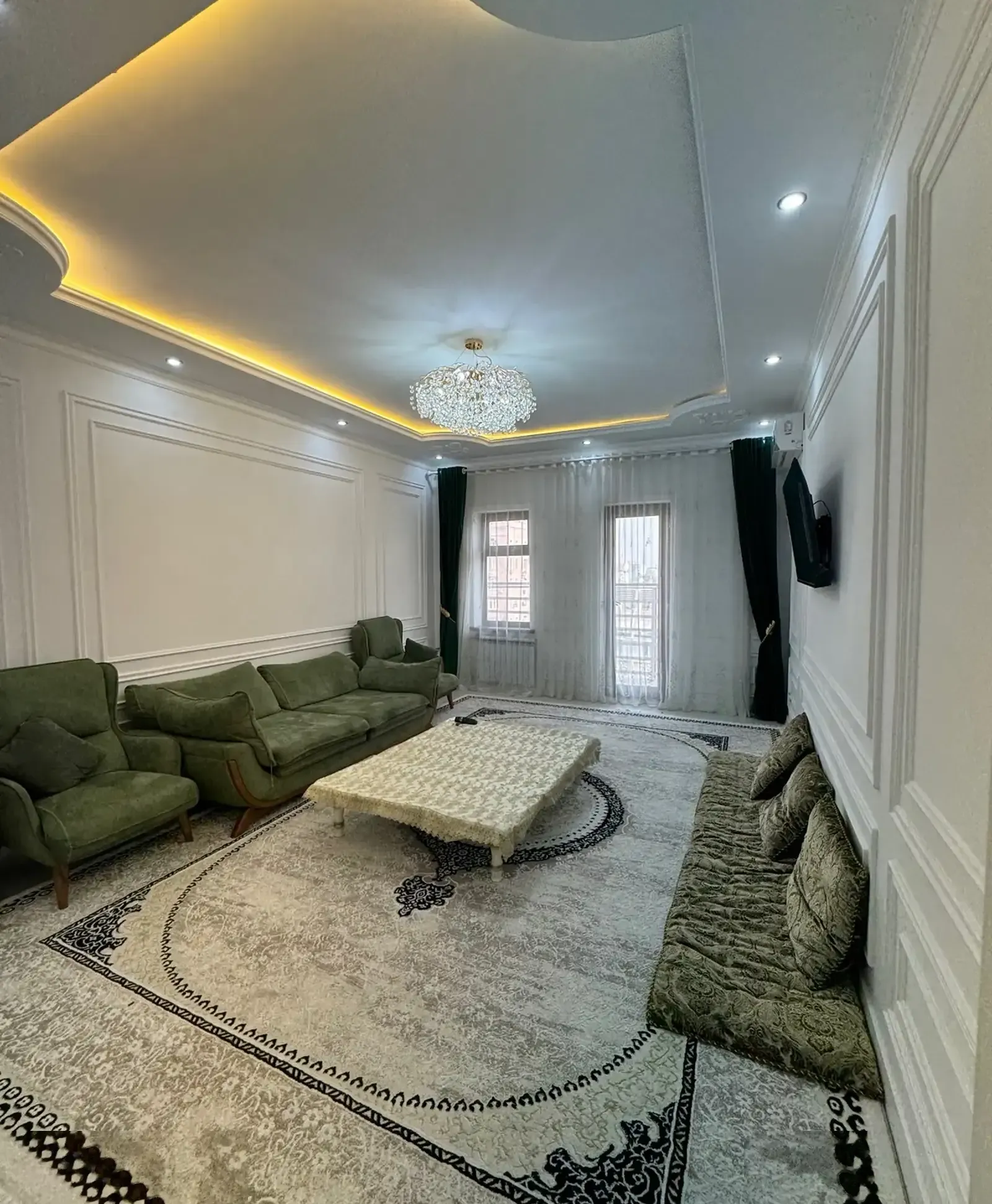 2-комн. квартира, 10 этаж, 155м², И Сомони/Дом Печать