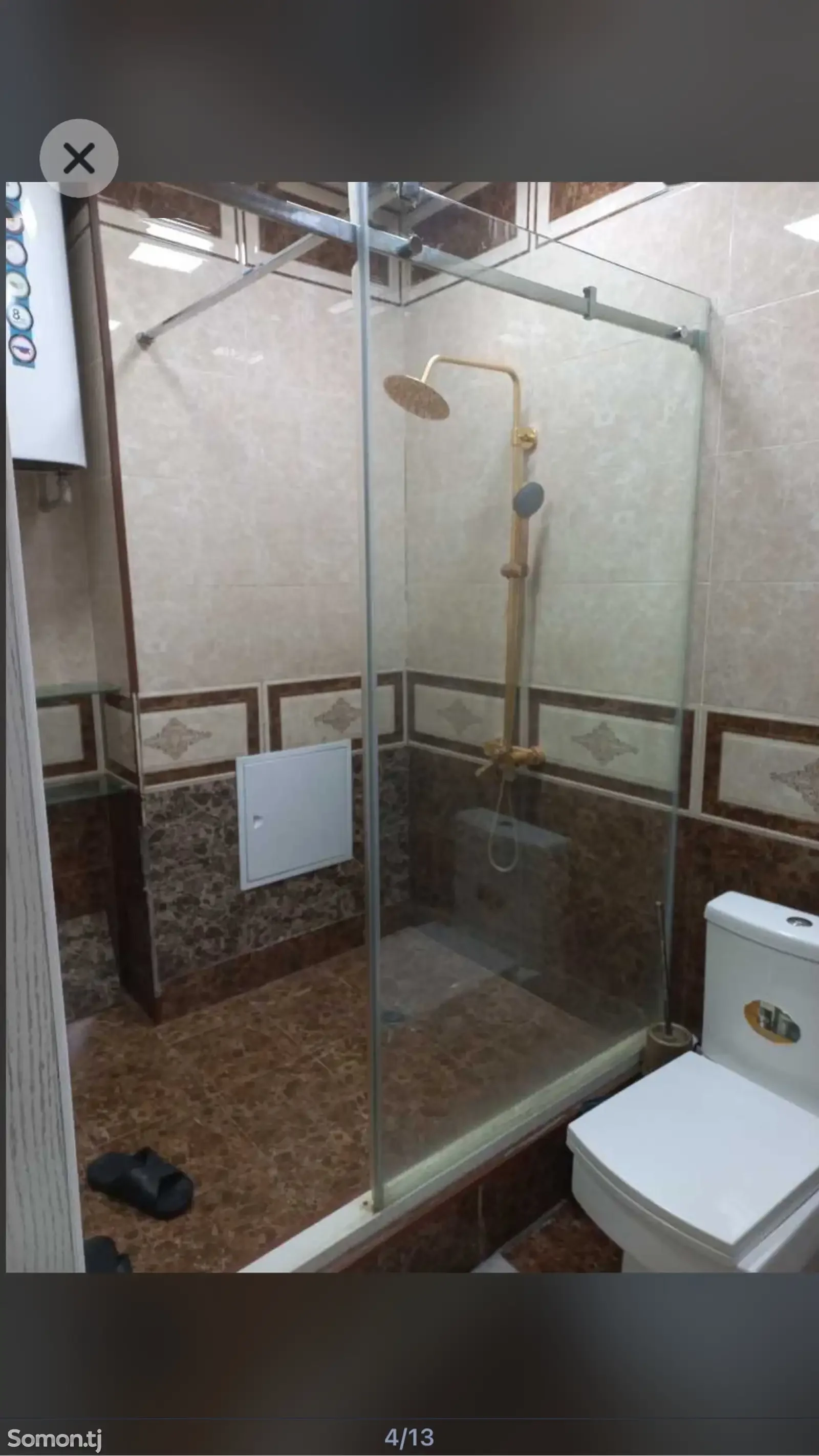 2-к квартира, 10 этаж, 72 м², 82мкр