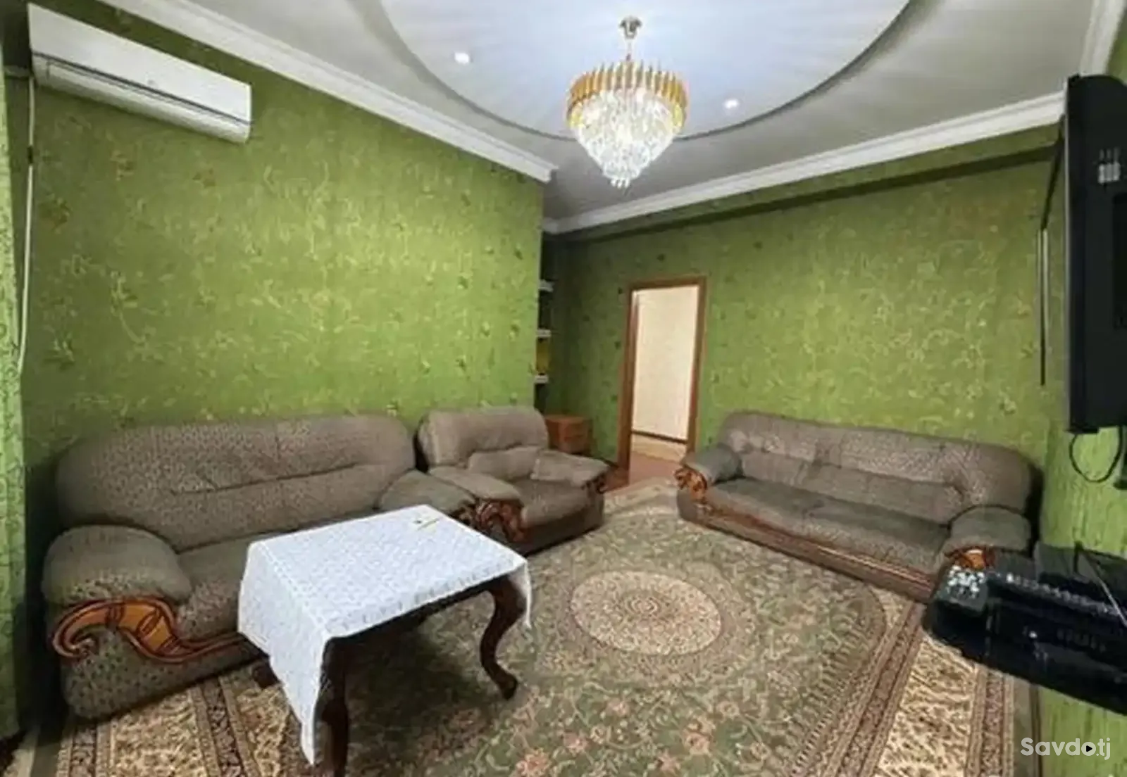 3-комн. квартира, 10 этаж, 135м², Сомони