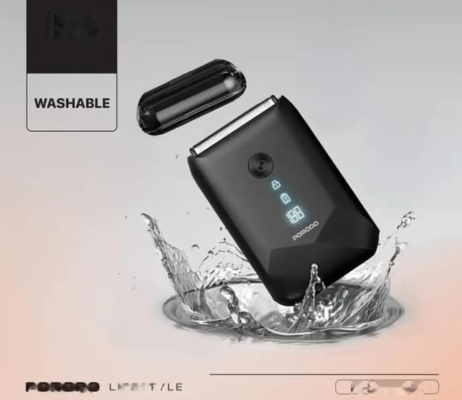 Электробритва Porodo Lifestyle IPX7 Portable Travel Shaver 600mAh