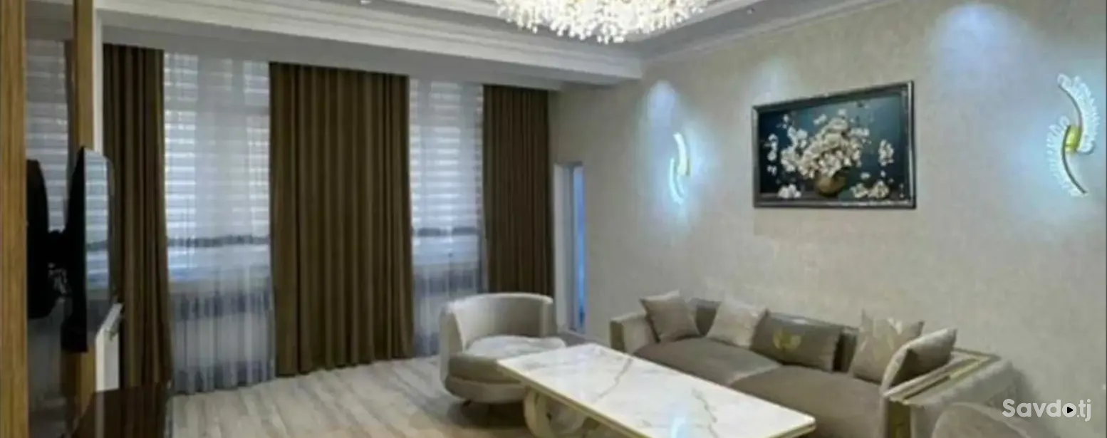 2-комн. квартира, 14 этаж, 101м², И. Сомони