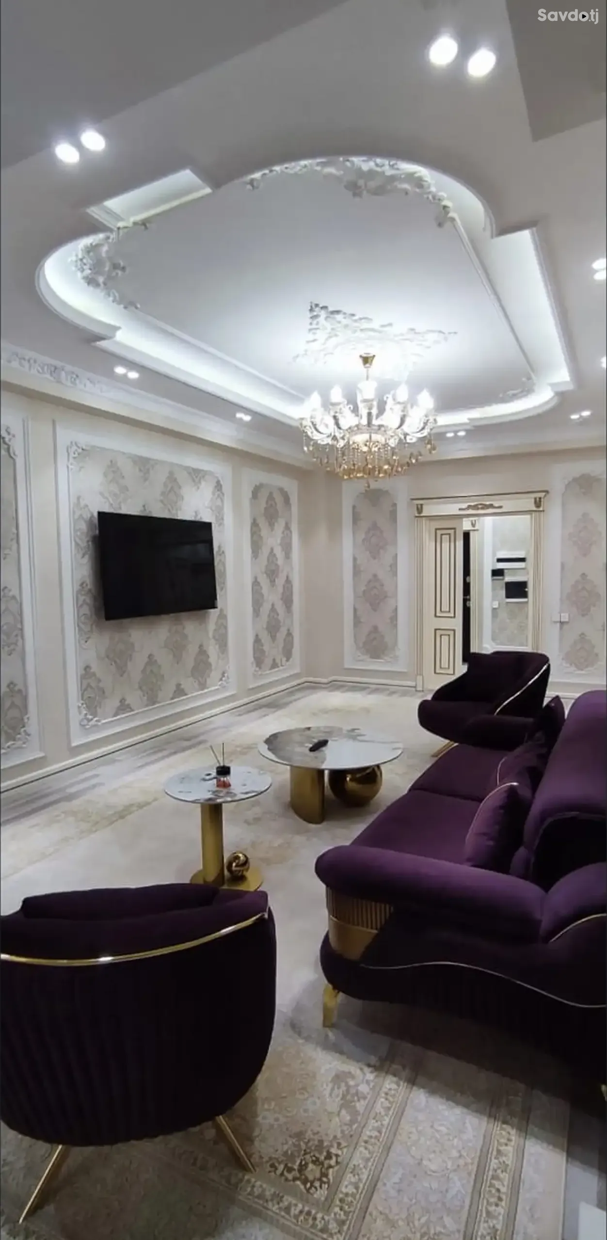 2-комн. квартира, 10 этаж, 110м², Сомони