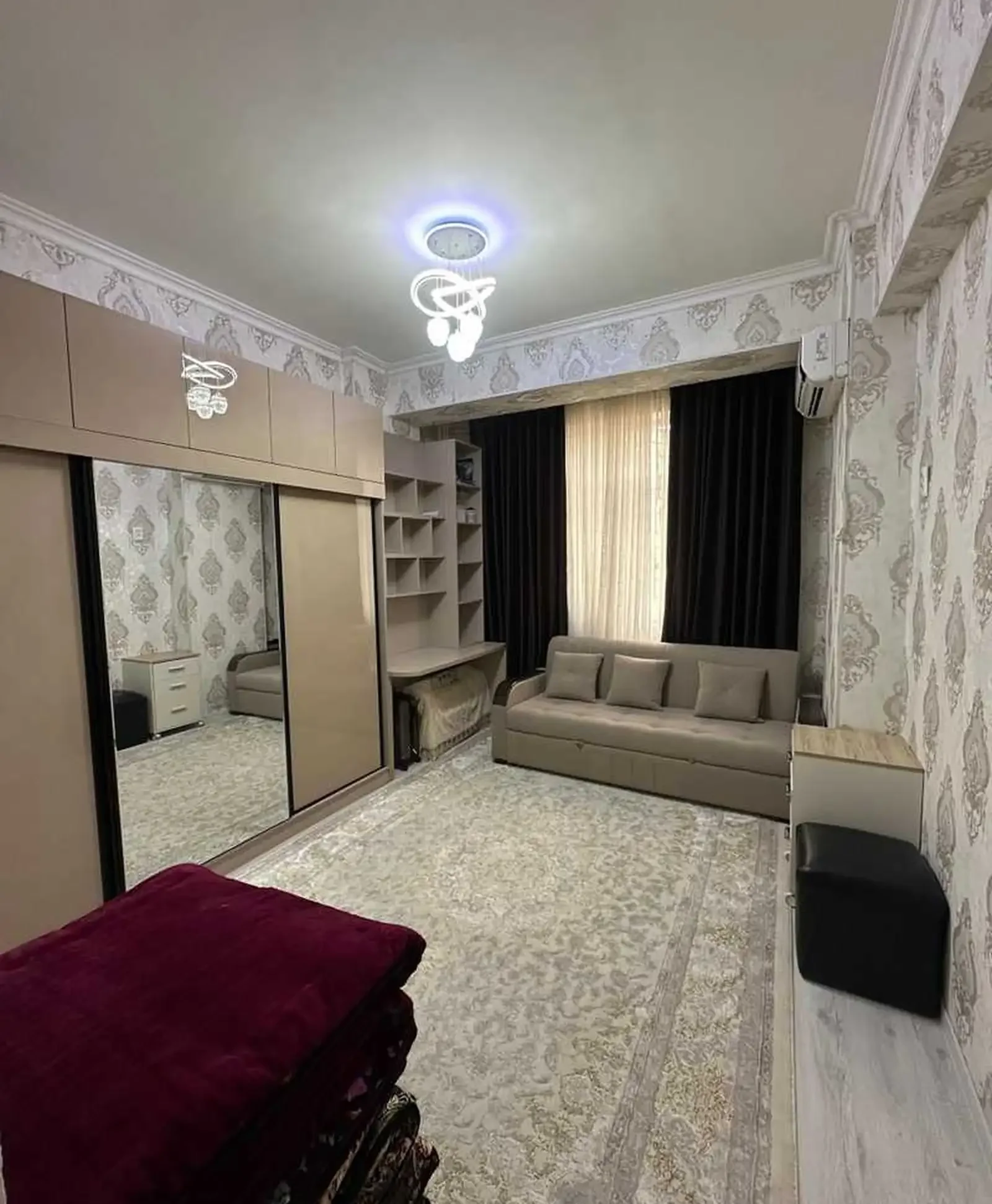 3-комн. квартира, 10 этаж, 80м², Сомони Алфемо