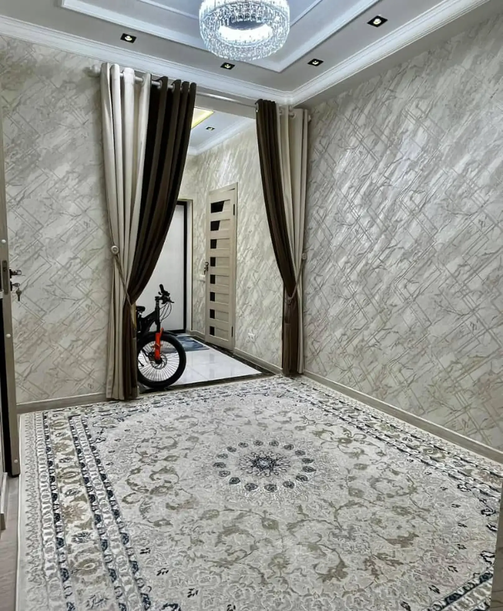 3-комн. квартира, 16 этаж, 75м², Мардон