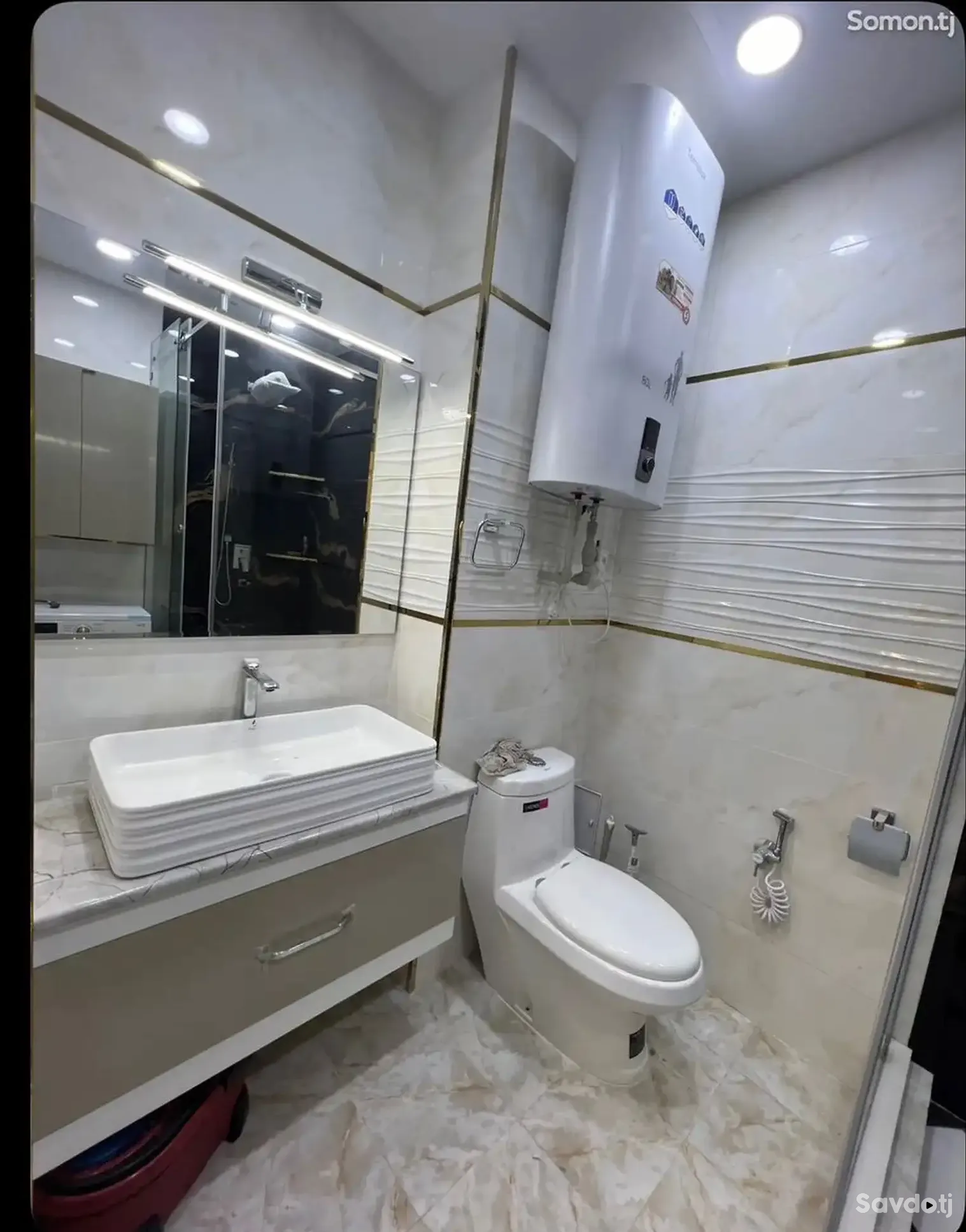 2-комн. квартира, 9 этаж, 70м², Сомони