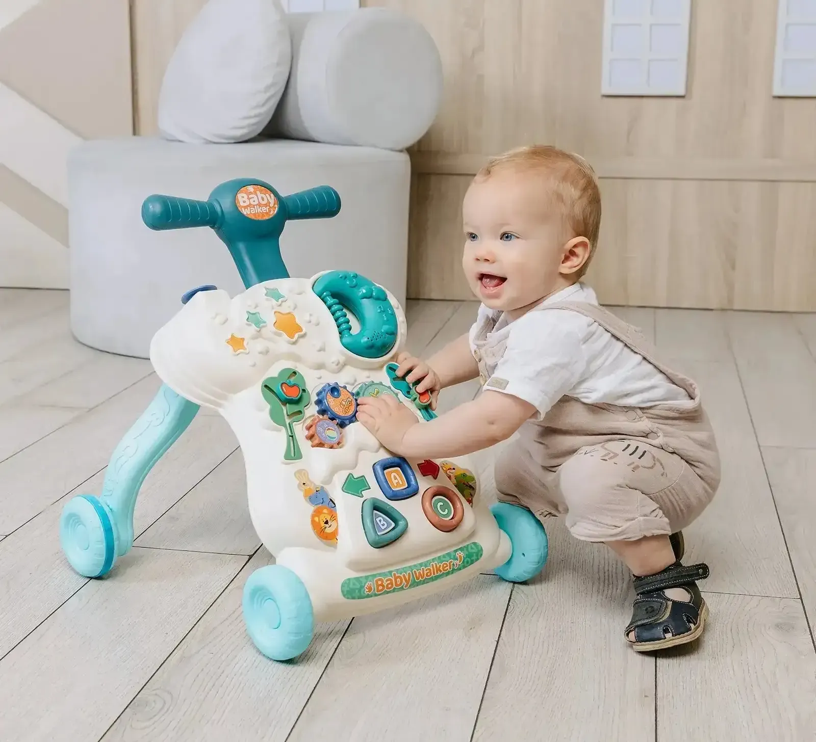 Ходунки-каталка BabyCare Spider