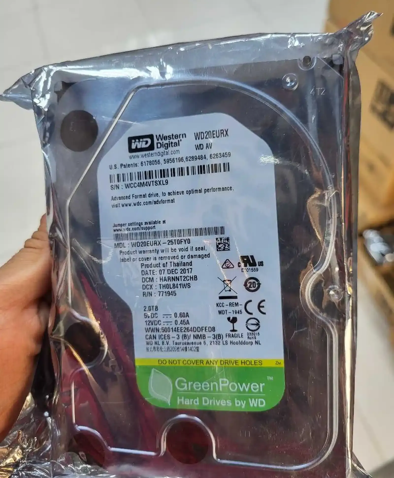 Жесткий диск 2TB / 2000GB