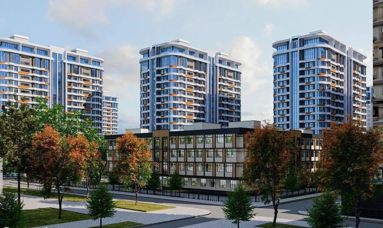 2-комн. квартира, 9 этаж, 75 м², И Сомони