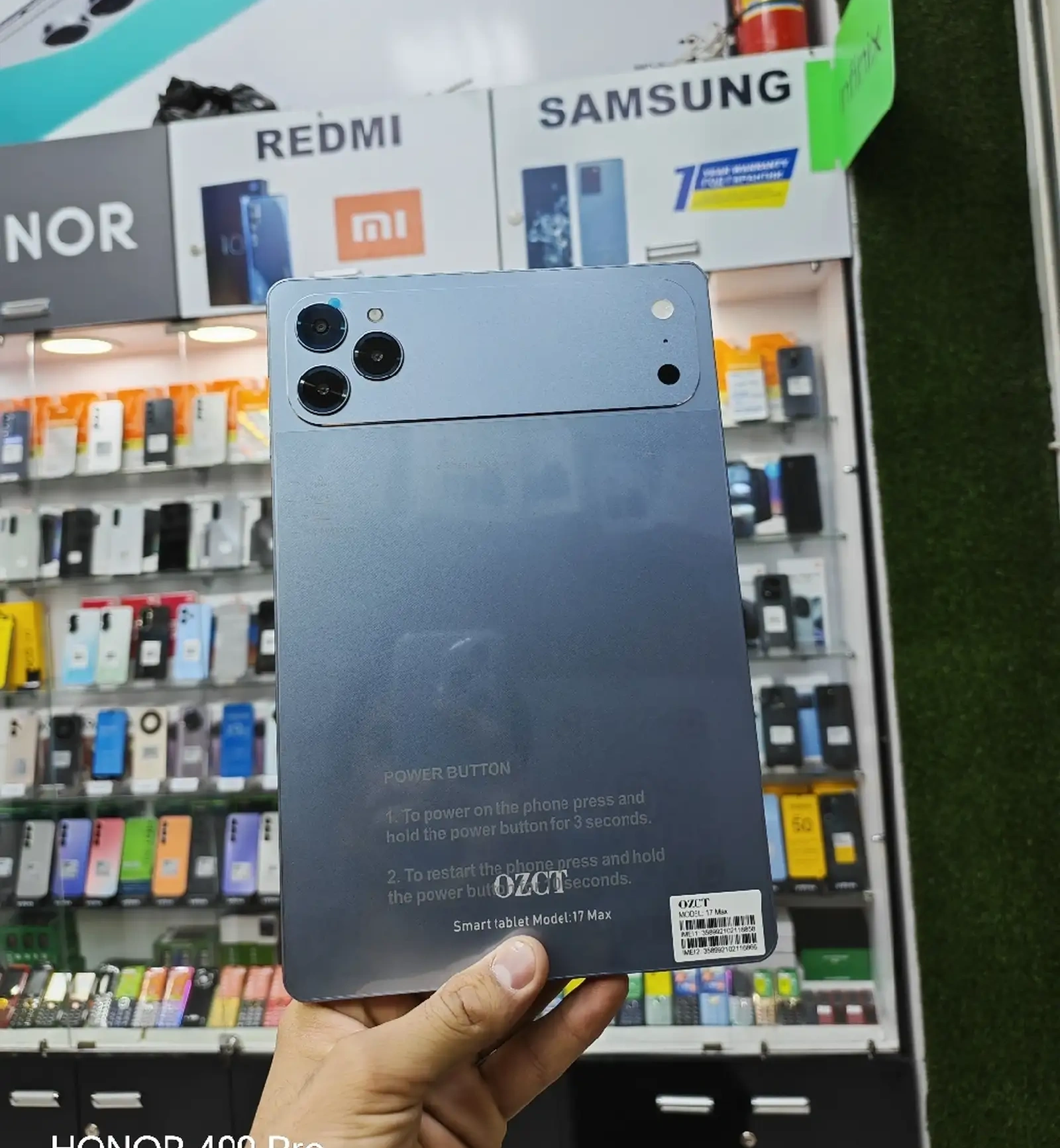 Планшет OZCT 17Pro 16/512Gb black 8000мач