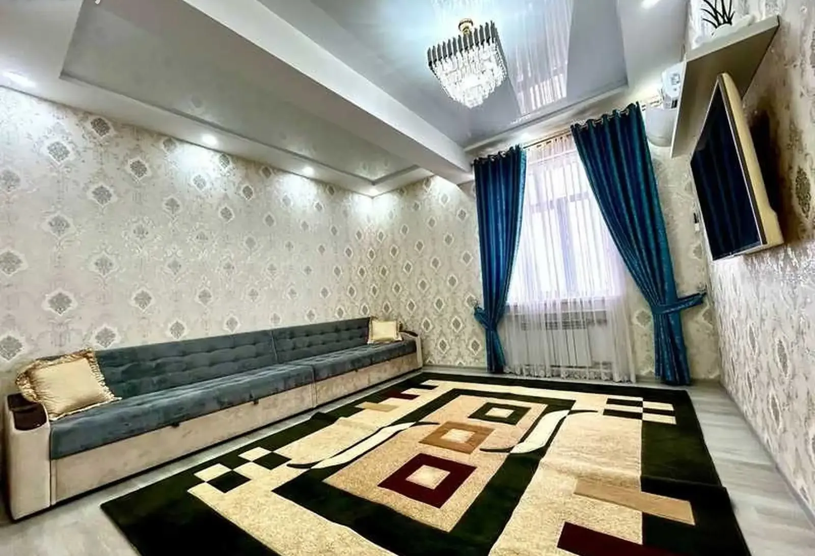 2-комн. квартира, 14 этаж, 76м², Рестарани Бурак