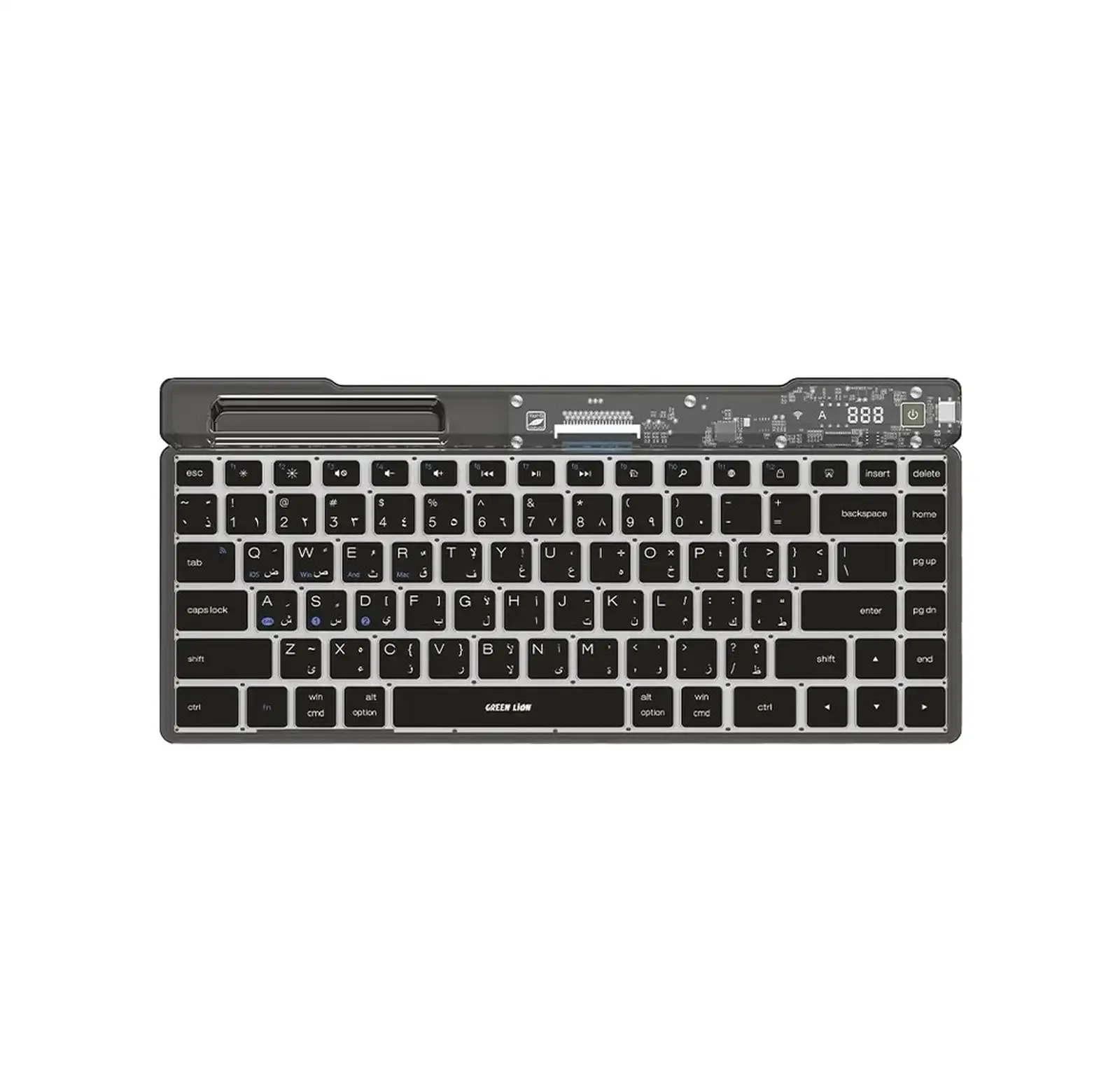 Клавиатура Green Lion Transparent Keyboard Scissor Foot Structure