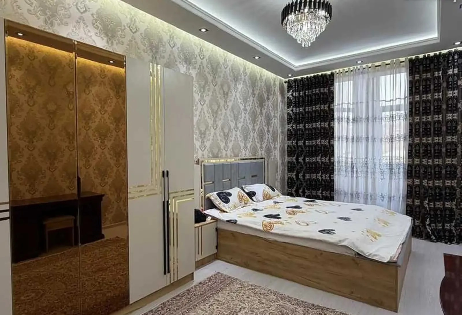 3-комн. квартира, 2 этаж, 87м², Каленин, Масҷиди Қатар