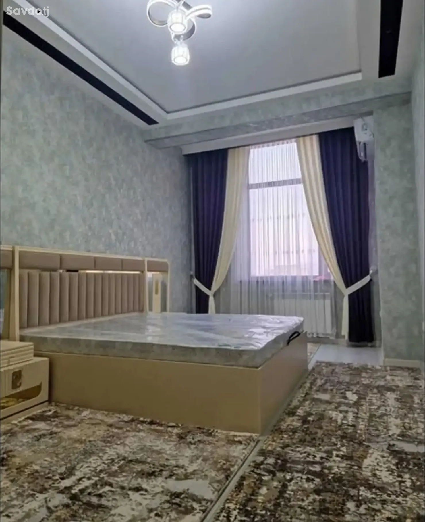 2-комн. квартира, 8 этаж, 70м², Сомони