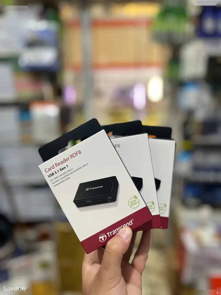 Картридер Transcend USB 3.1 Gen 1