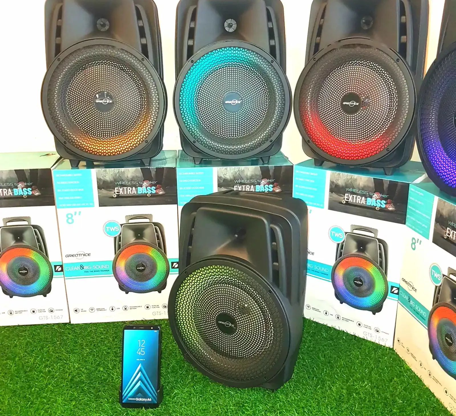 Колонка GTS 1567 Extra Bass