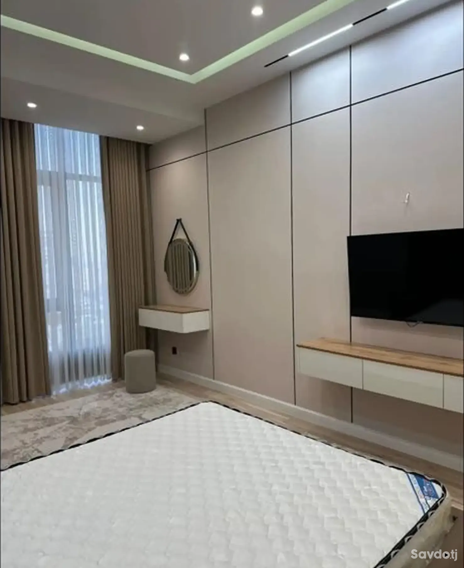 2-комн. квартира, 9 этаж, 77м², Шохмансур