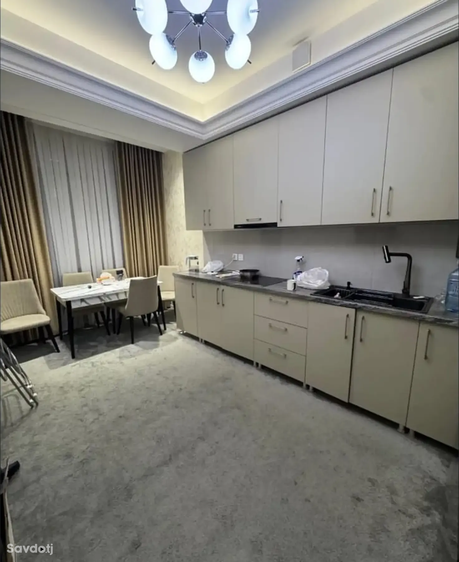 3-комн. квартира, 9 этаж, 113м², Сомони