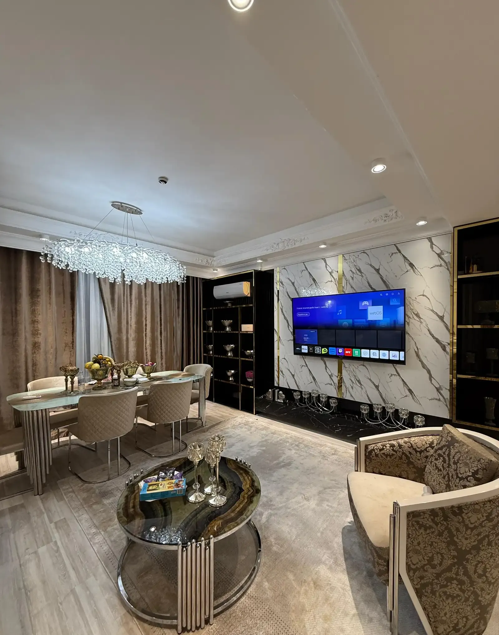 3-комн. квартира, 16 этаж, 216 м², Над аптекой #5, недалеко от Славянского университета