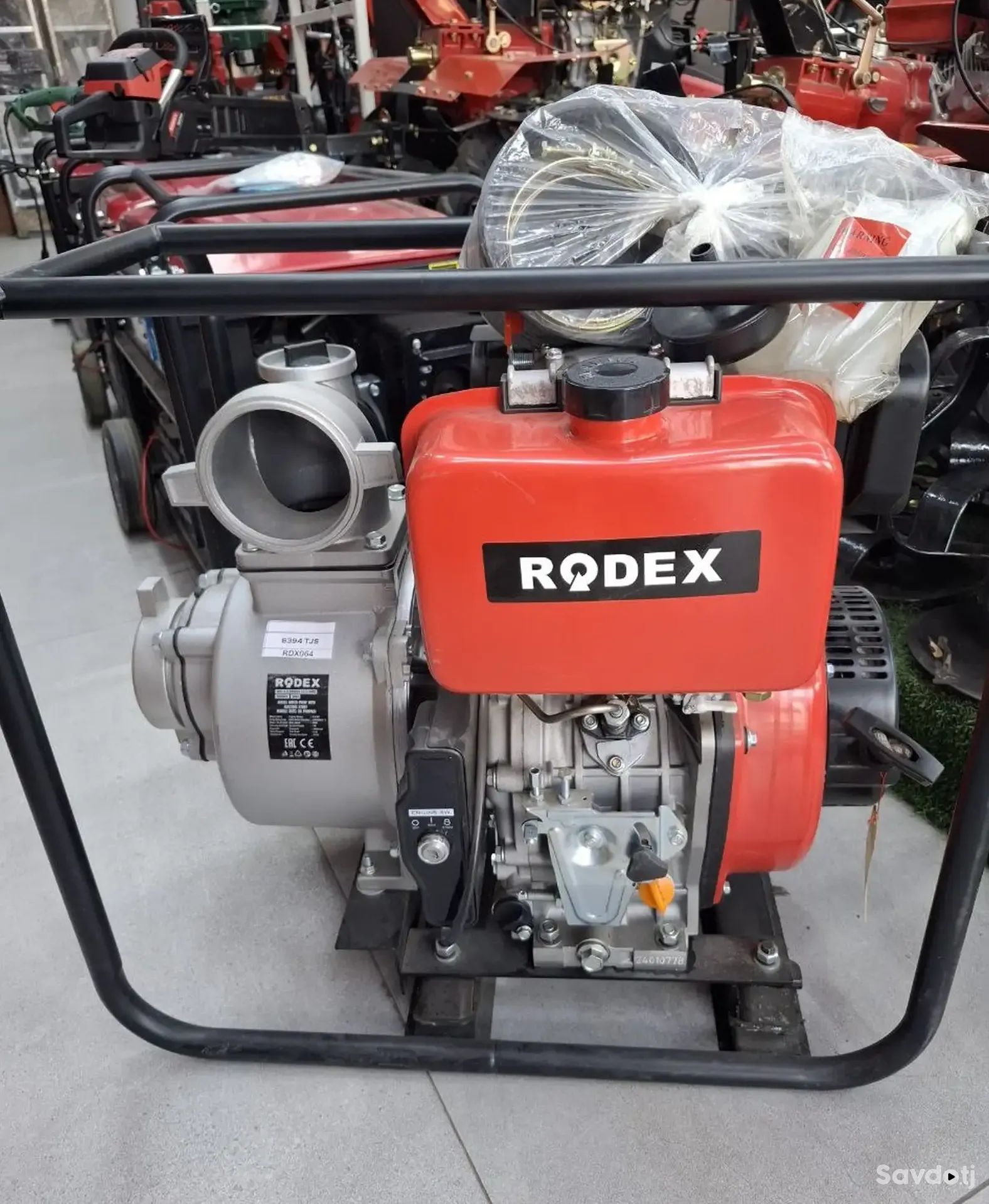 Мотопомпа Дизельная Rodex