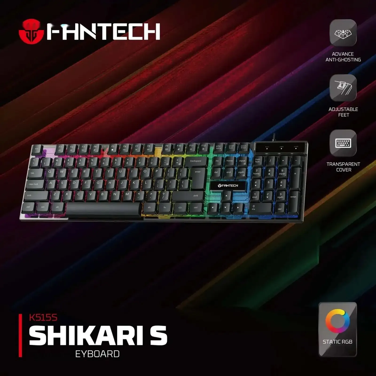 Игровая клавиатура Fantech Shikari S K515S