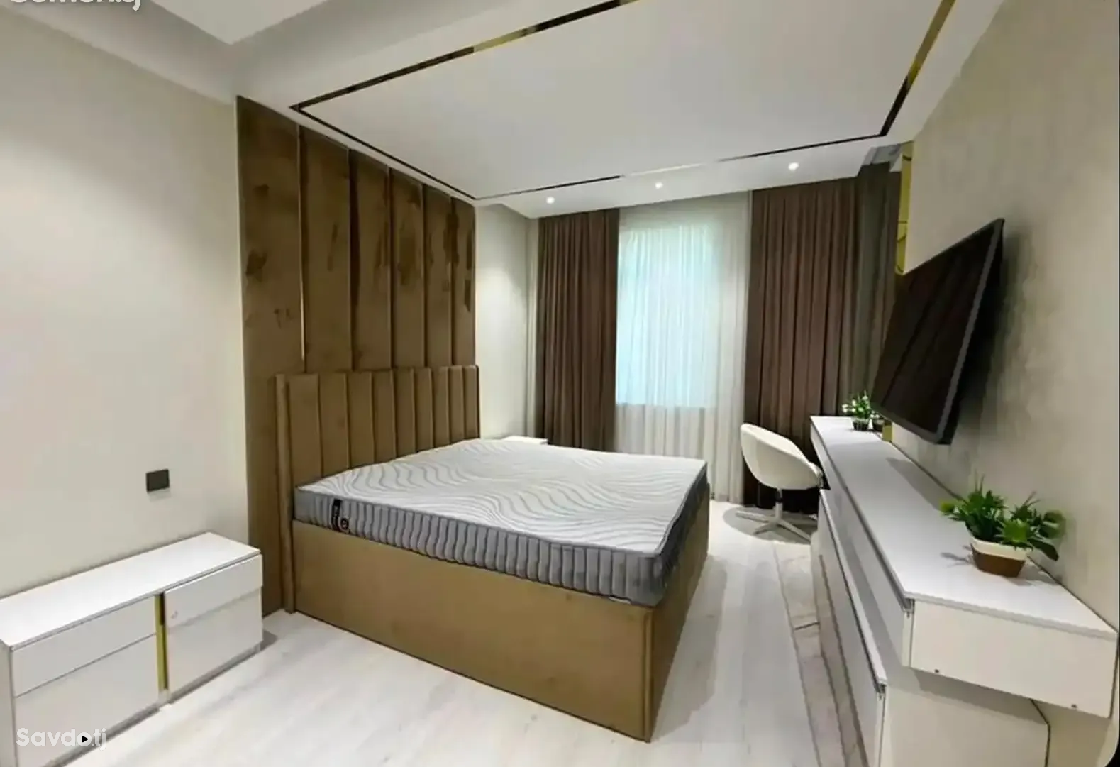 2-комн. квартира, 12 этаж, 76м², Шохмансур