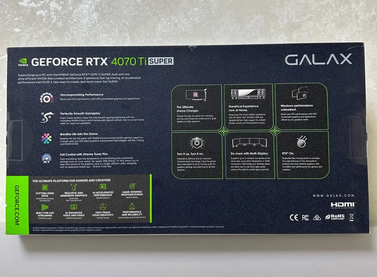Видеокарта NVIDIA RTX 4070 Ti Super 16G