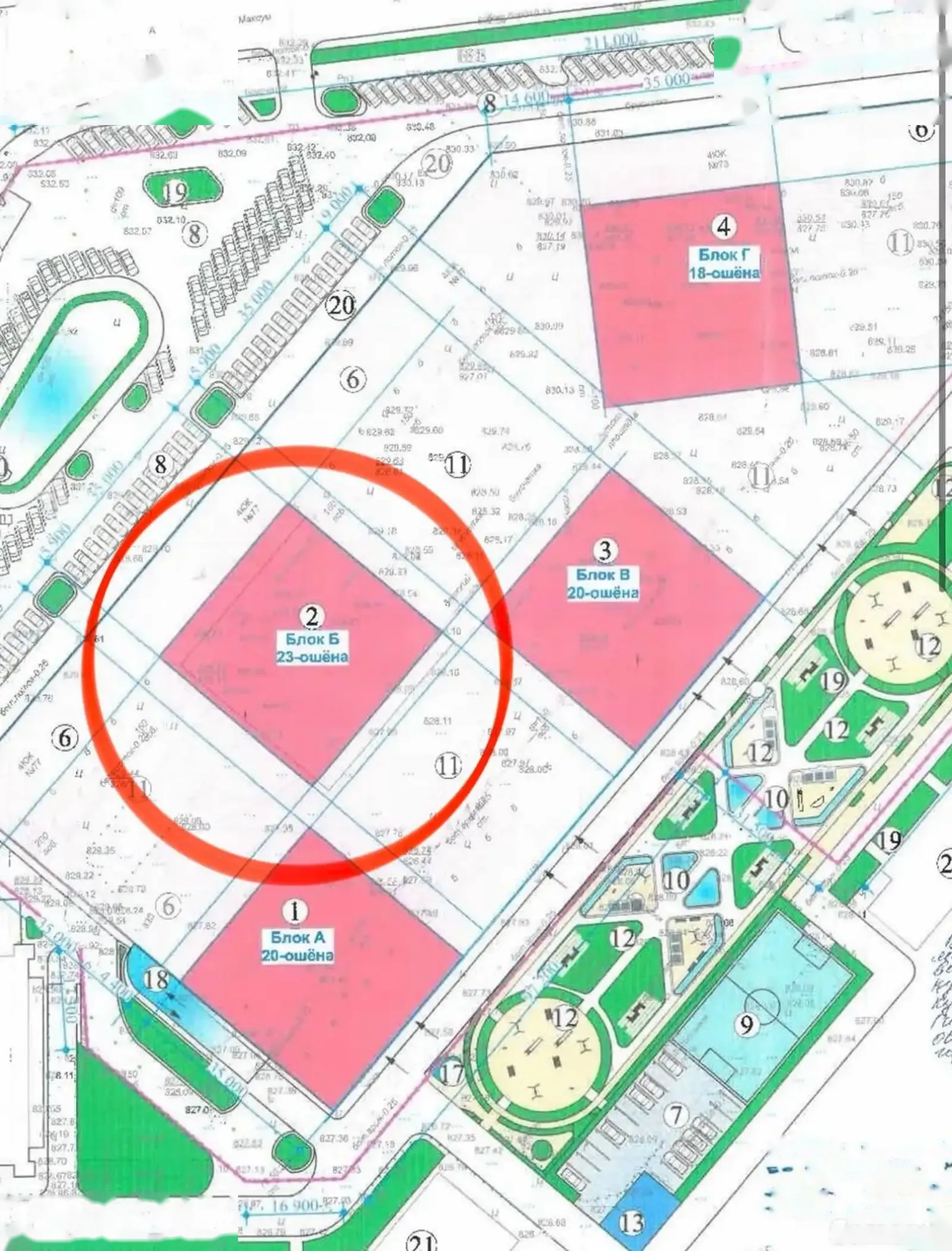 2-комн. квартира, 10 этаж, 92 м², Сино