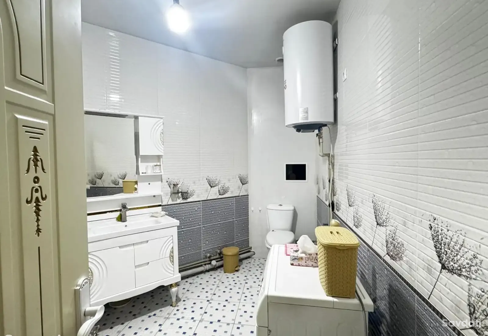 3-комн. квартира, 9 этаж, 130м², Сомони
