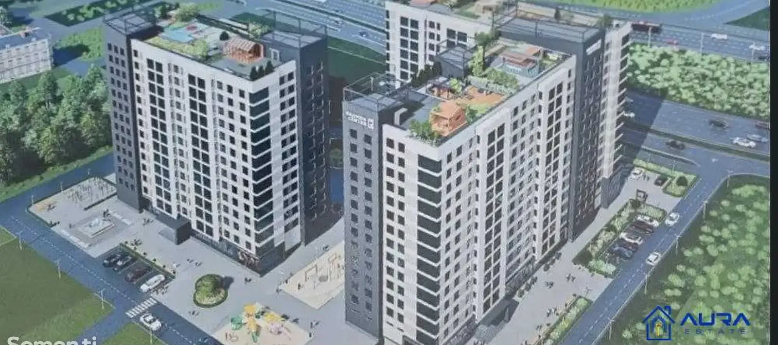 2-комн. квартира, 3 этаж, 76 м², Сино