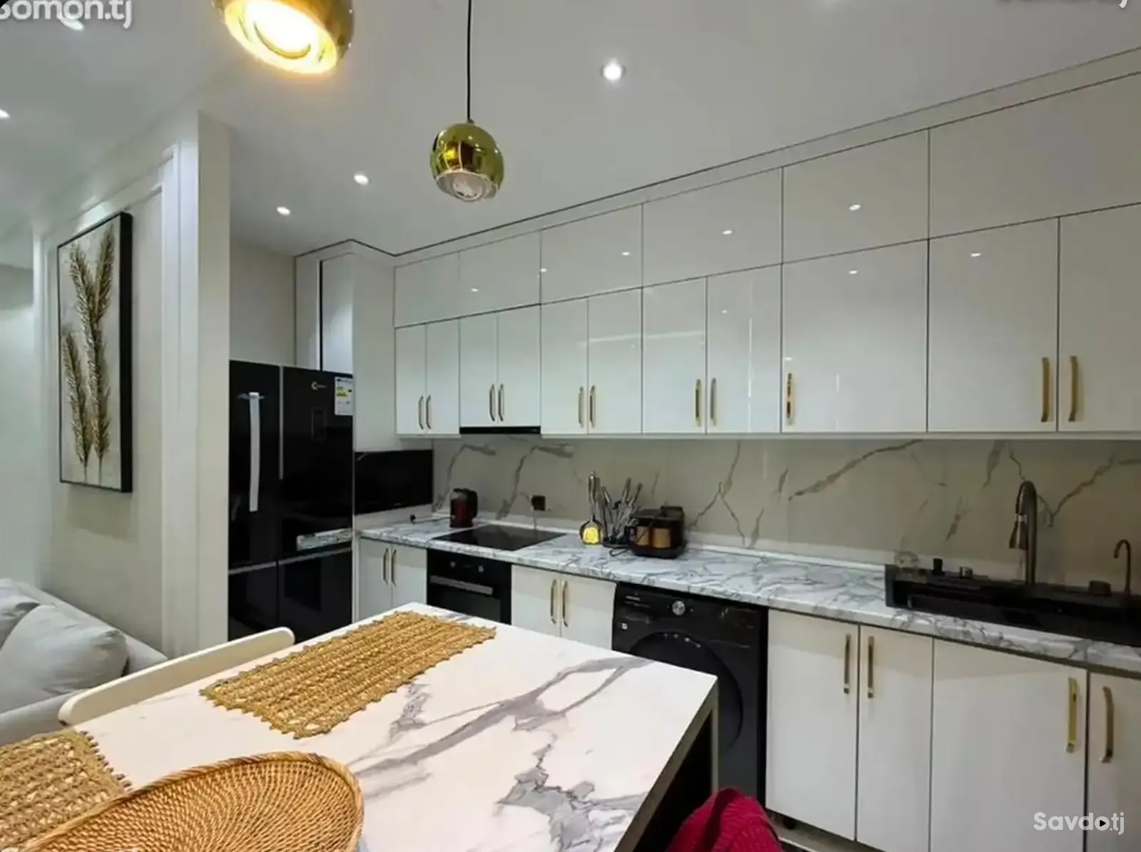 2-комн. квартира, 12 этаж, 76м², Шохмансур