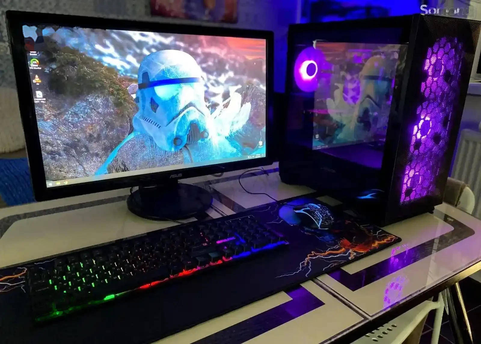 Игровой компьютер core i7 3770/RAM 16GB/GTX 650/HDD 500GB/SSD 128GB