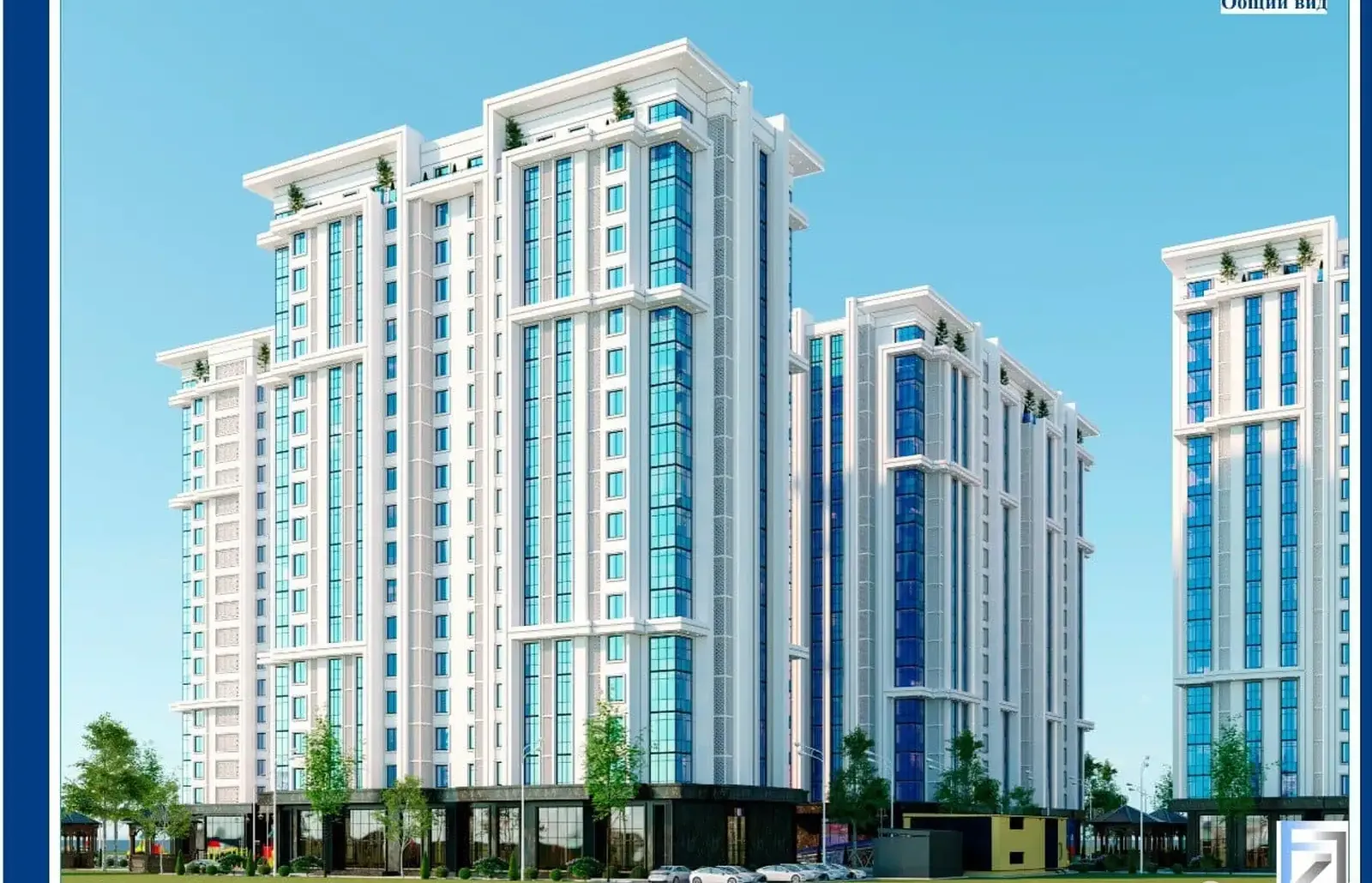 3-комн. квартира, 13 этаж, 141 м², Садбарг