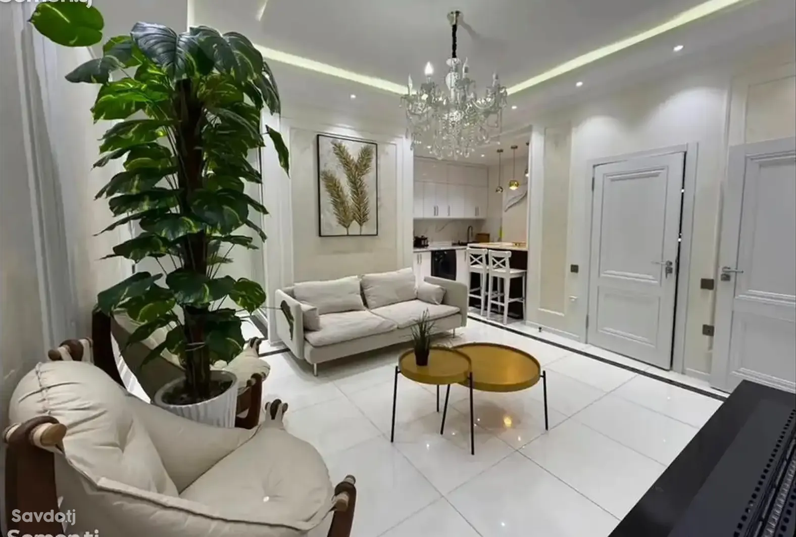 2-комн. квартира, 12 этаж, 76м², Шохмансур