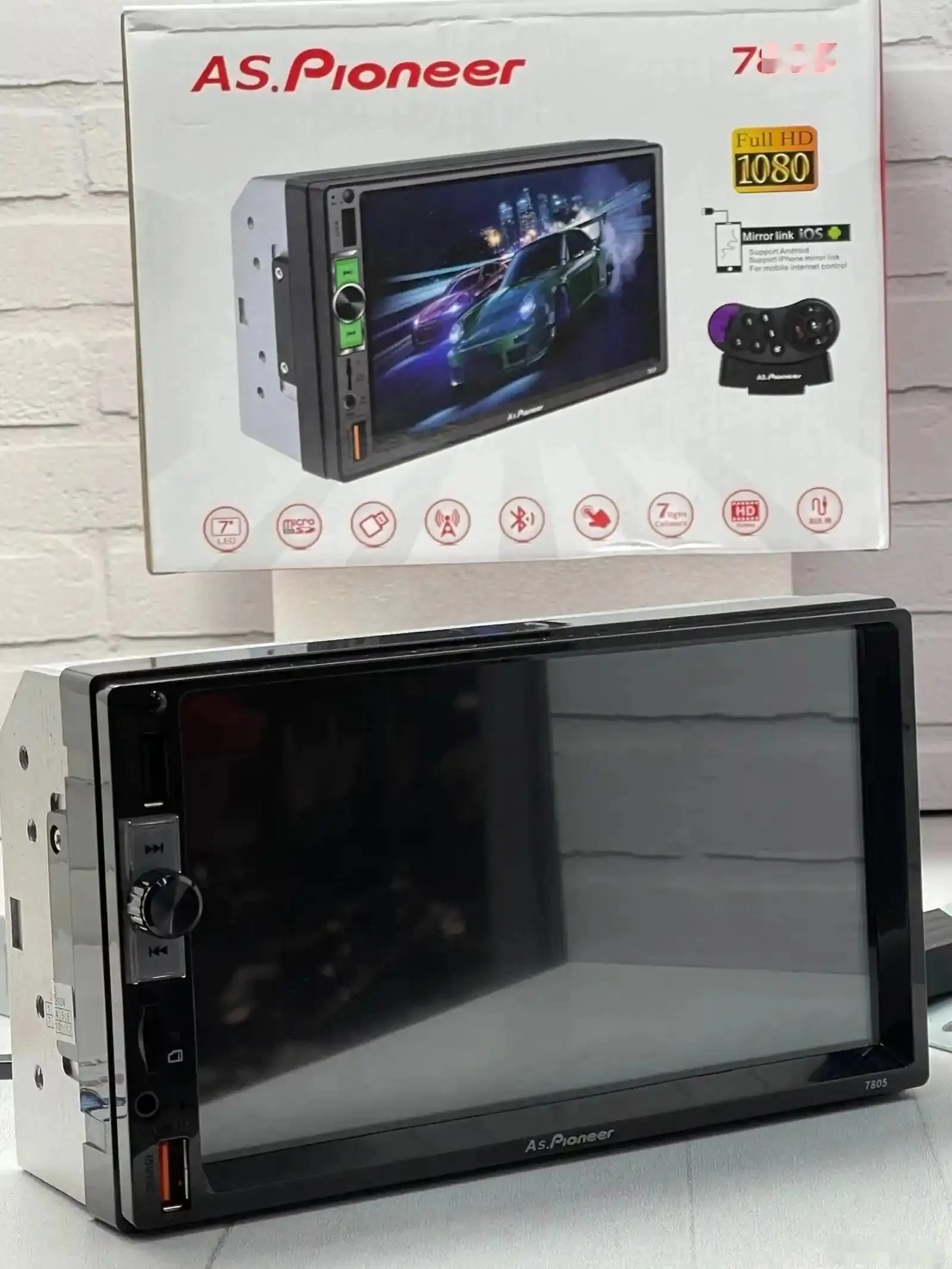 Фиксированная передняя панель от авто