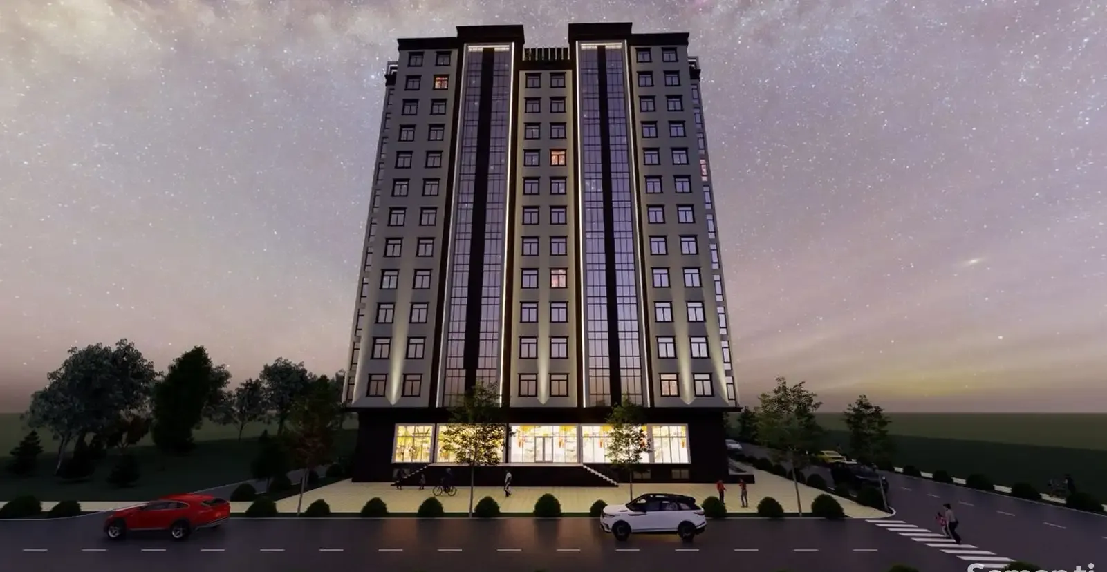 2-комн. квартира, 6 этаж, 58 м², бозори Сафина