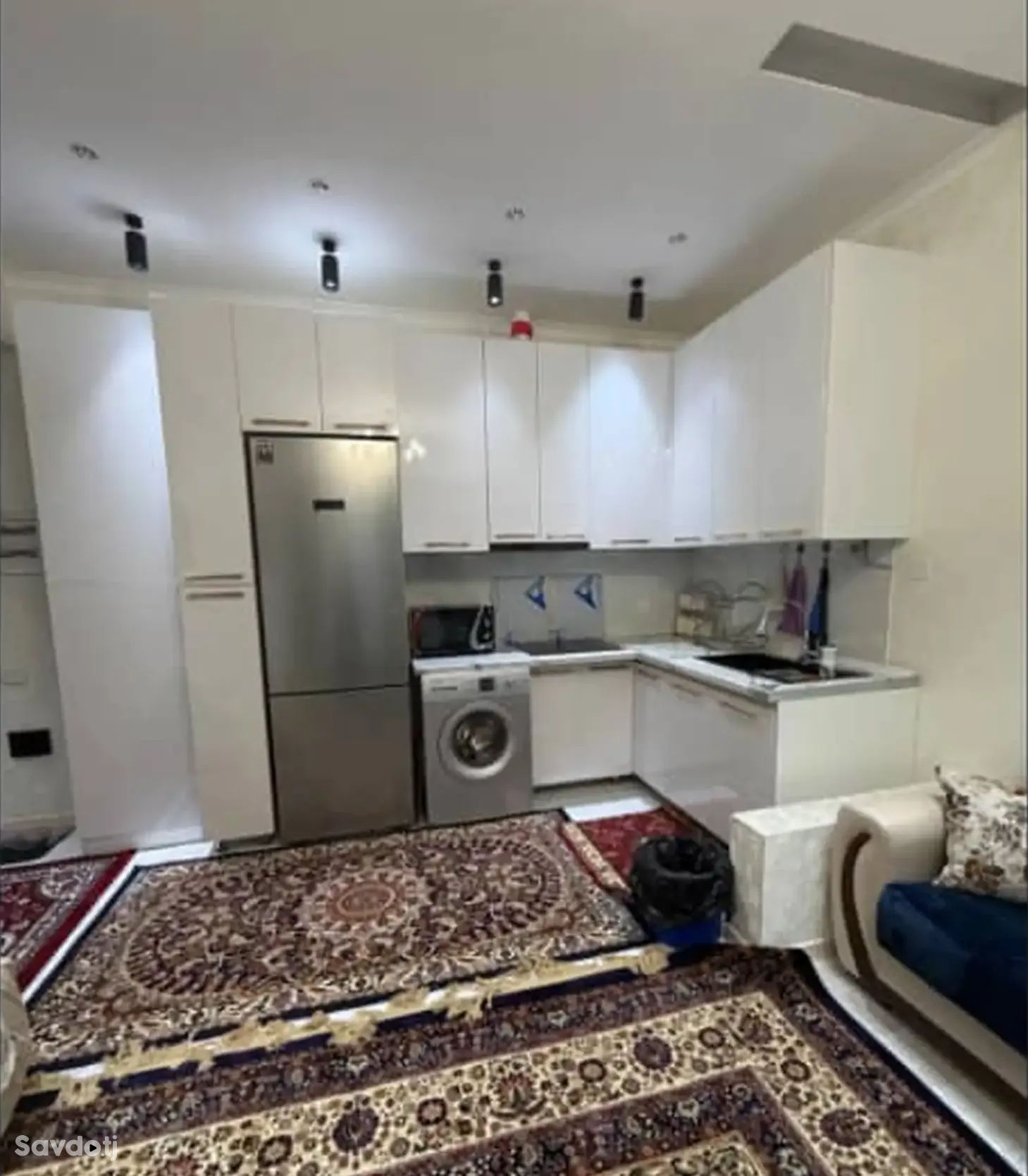 2-комн. квартира, 3 этаж, 55м², Сомони