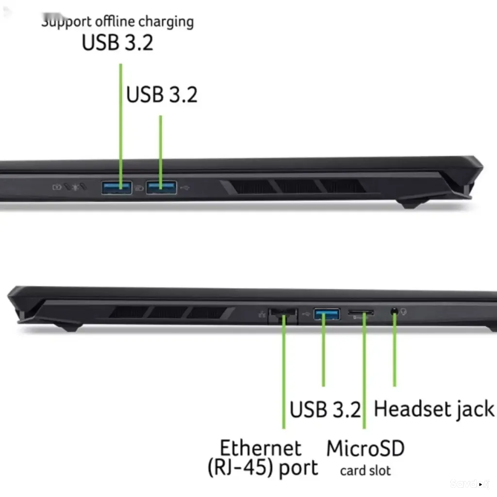 Игровой ноутбук Acer Nitro V 16S Slim Core 9 16ГБ 1ТБ SSD